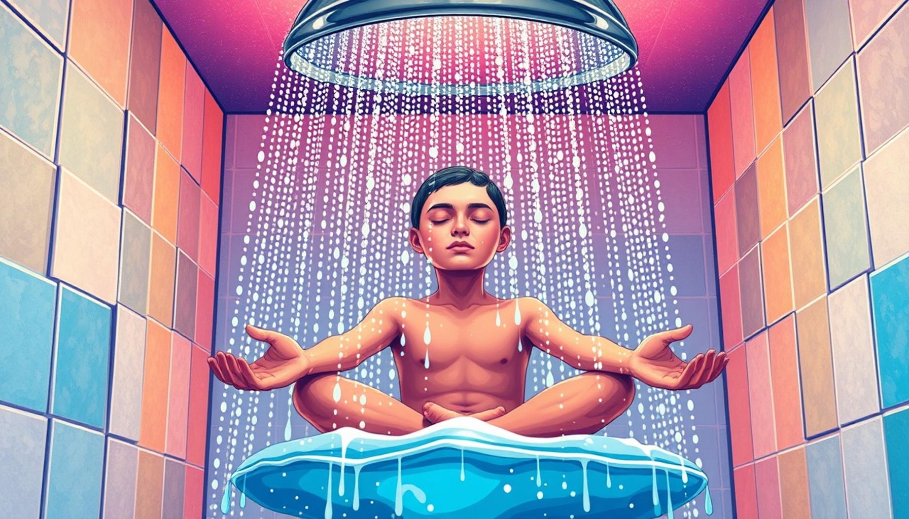 Master Shower Meditation Relieve Daily Tech Stress Efficiently
