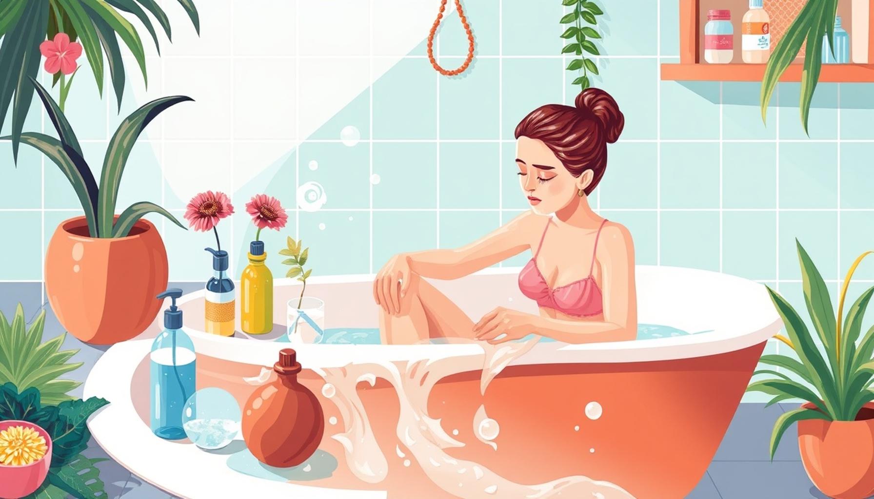 Transform Your Bath Routine Pause for Mindful Self-Care and Reflection
